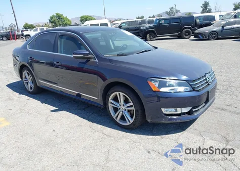 2013 Volkswagen Passat 2.0L Tdi Sel Premium from USA, damaged, VIN 1VWCN7A36DC002806